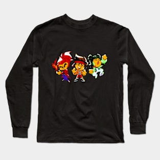Traffic Light Trio 02 Long Sleeve T-Shirt
